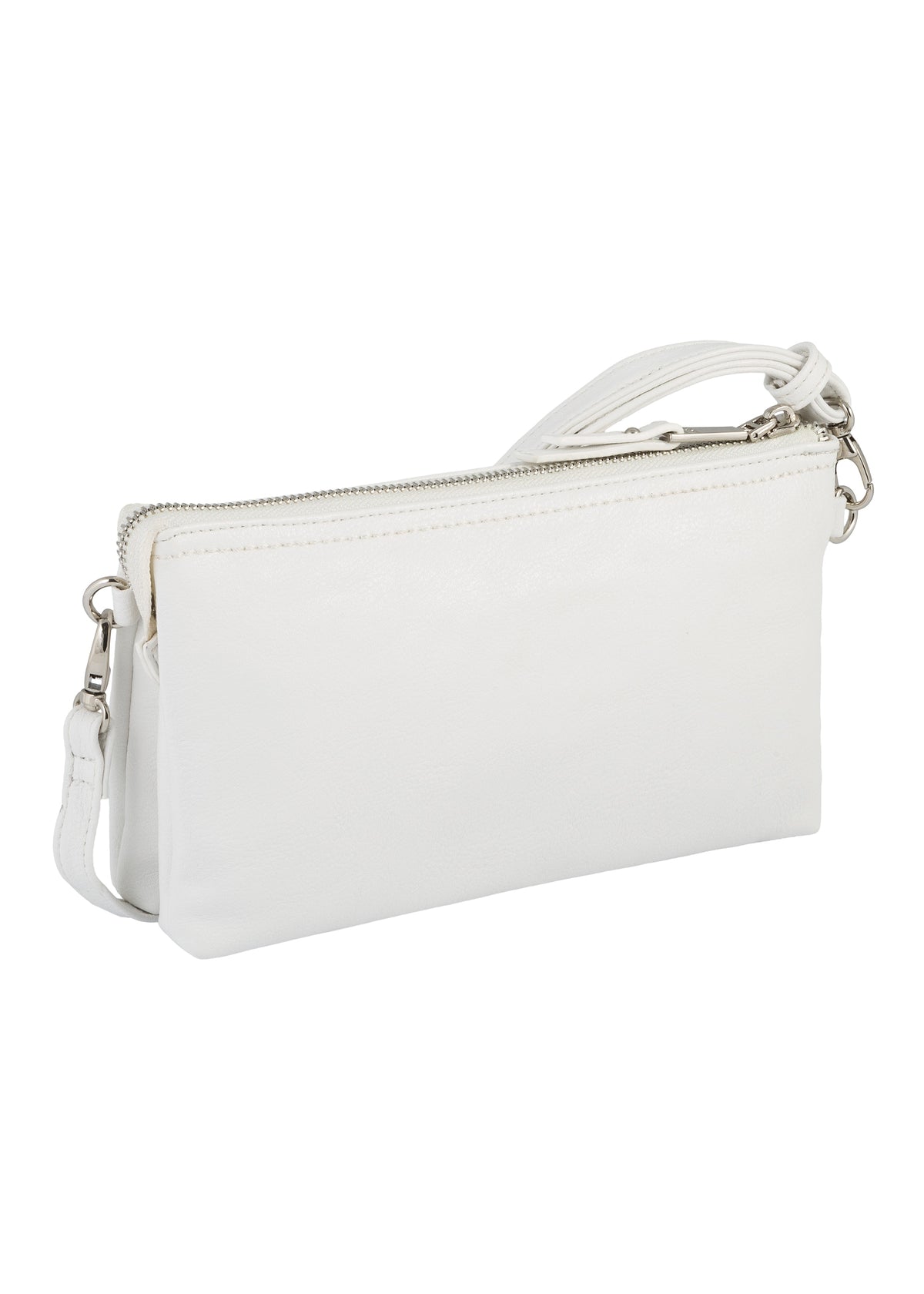 Naisten juhlalaukku - valkoinen, Emmy Clutch