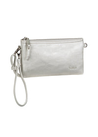 Naisten juhlalaukku - hopea, Emmy Clutch