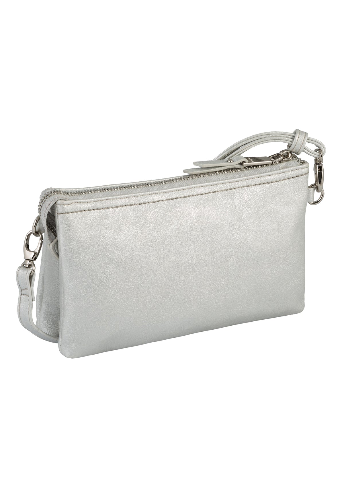 Naisten juhlalaukku - hopea, Emmy Clutch