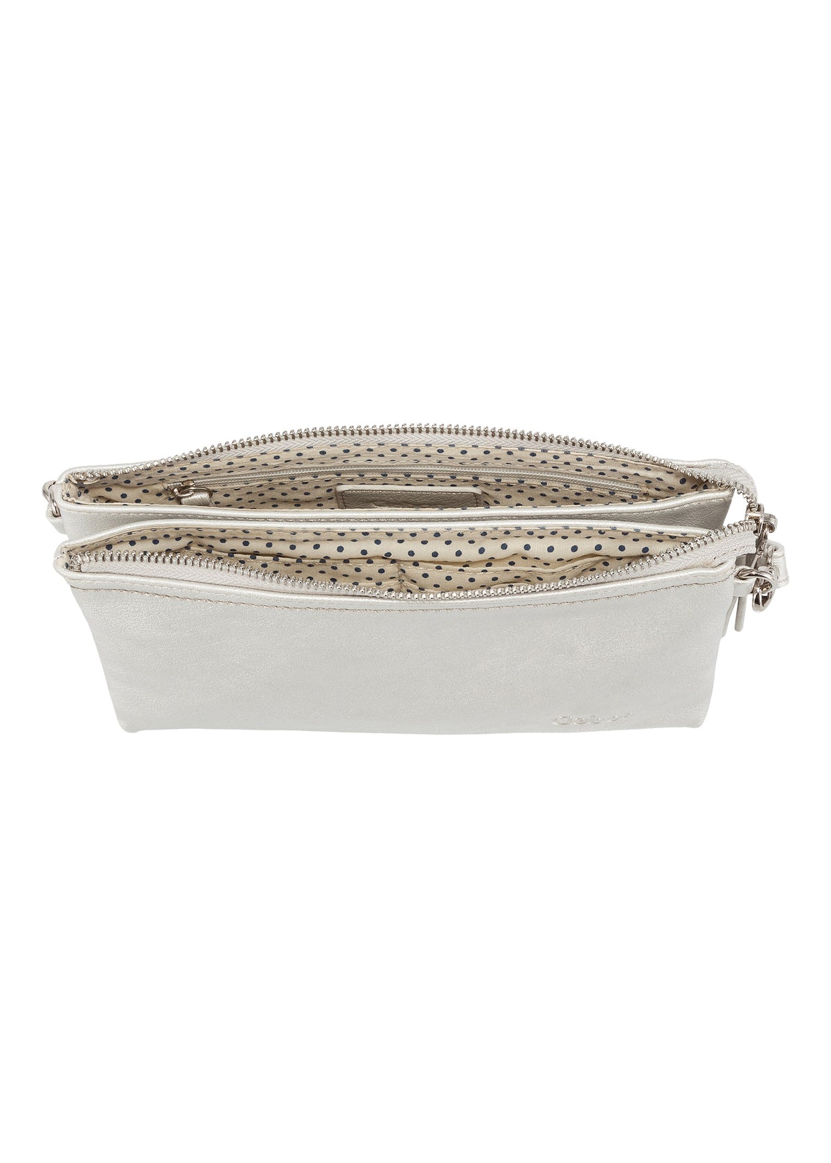 Naisten juhlalaukku - hopea, Emmy Clutch