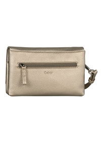 Naisten juhlalaukku - metallinhohtoinen roosa, Salara Clutch