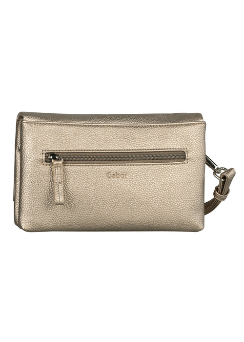 Naisten juhlalaukku - metallinhohtoinen roosa, Salara Clutch