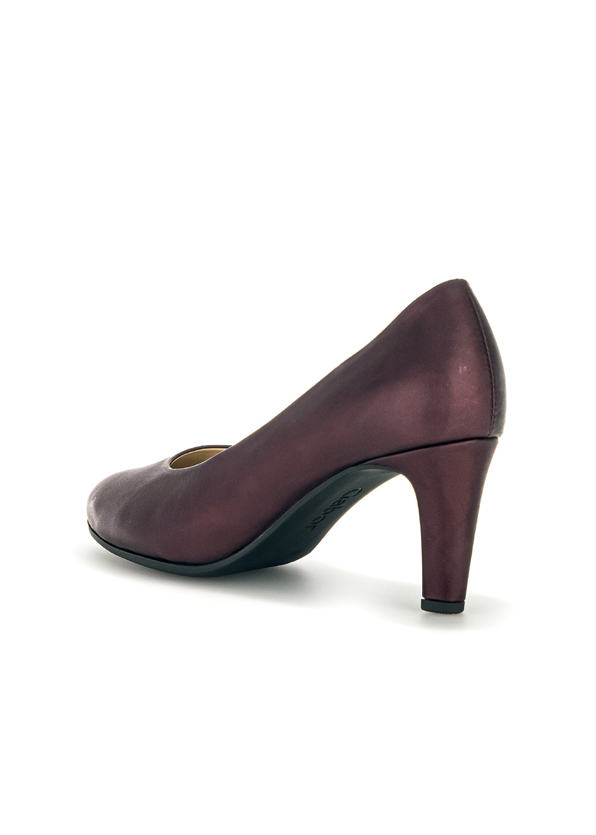 High heels - dark plum