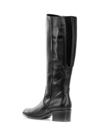 Boots with stud heel - black, M-arm