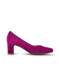 Open-toed shoes with a column skirt - purple