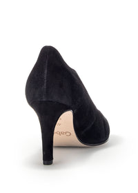 Korkokengät - musta nupukkinahka