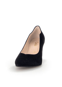 Korkokengät - musta nupukkinahka