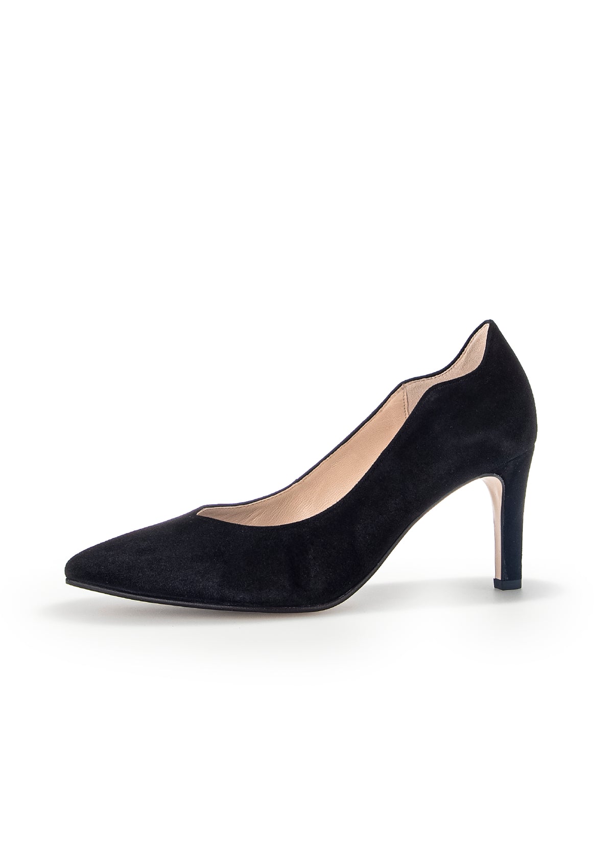 Korkokengät - musta nupukkinahka