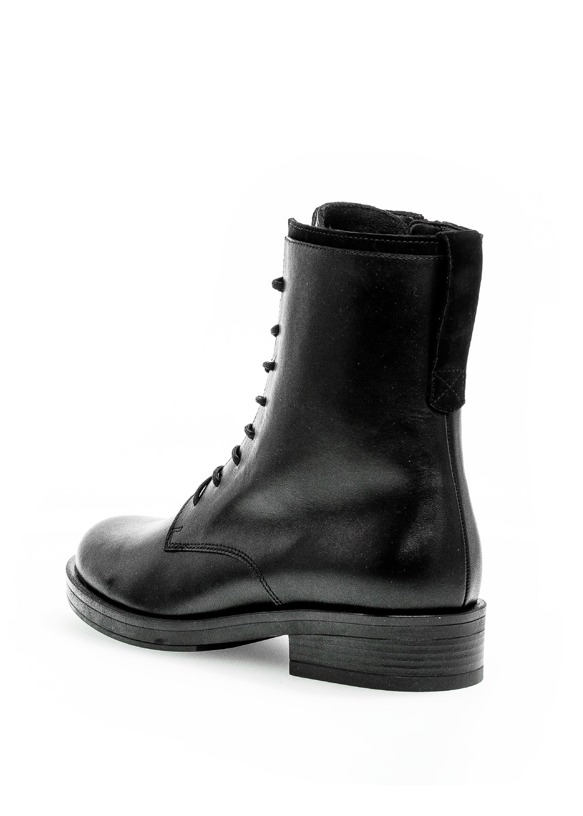 Nauhalliset nilkkurit - musta nahka