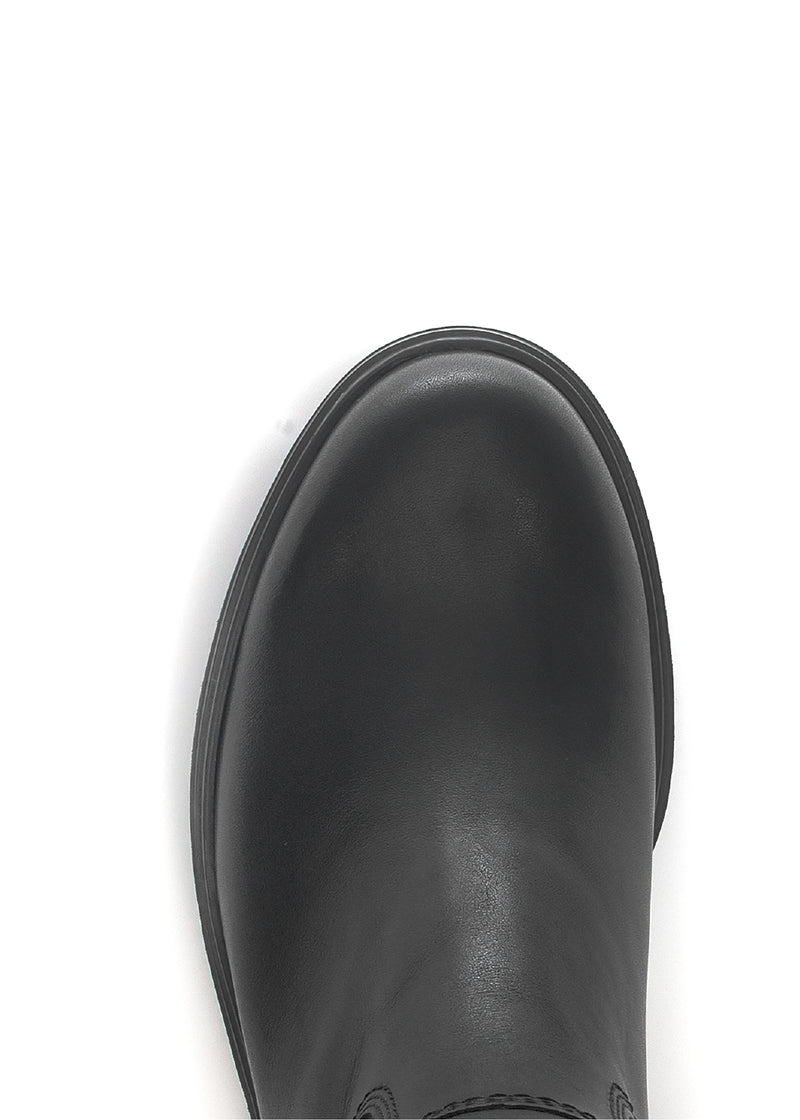 Saappaat - musta nahka, M-L-varsi