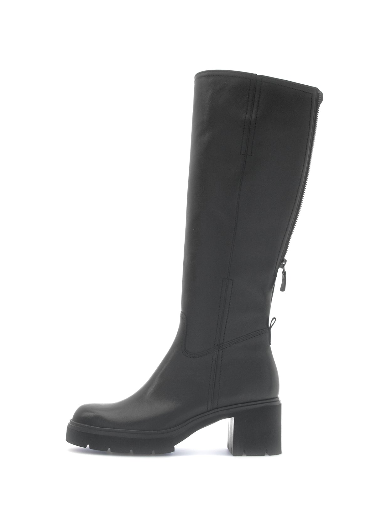 Saappaat - musta nahka, M-L-varsi