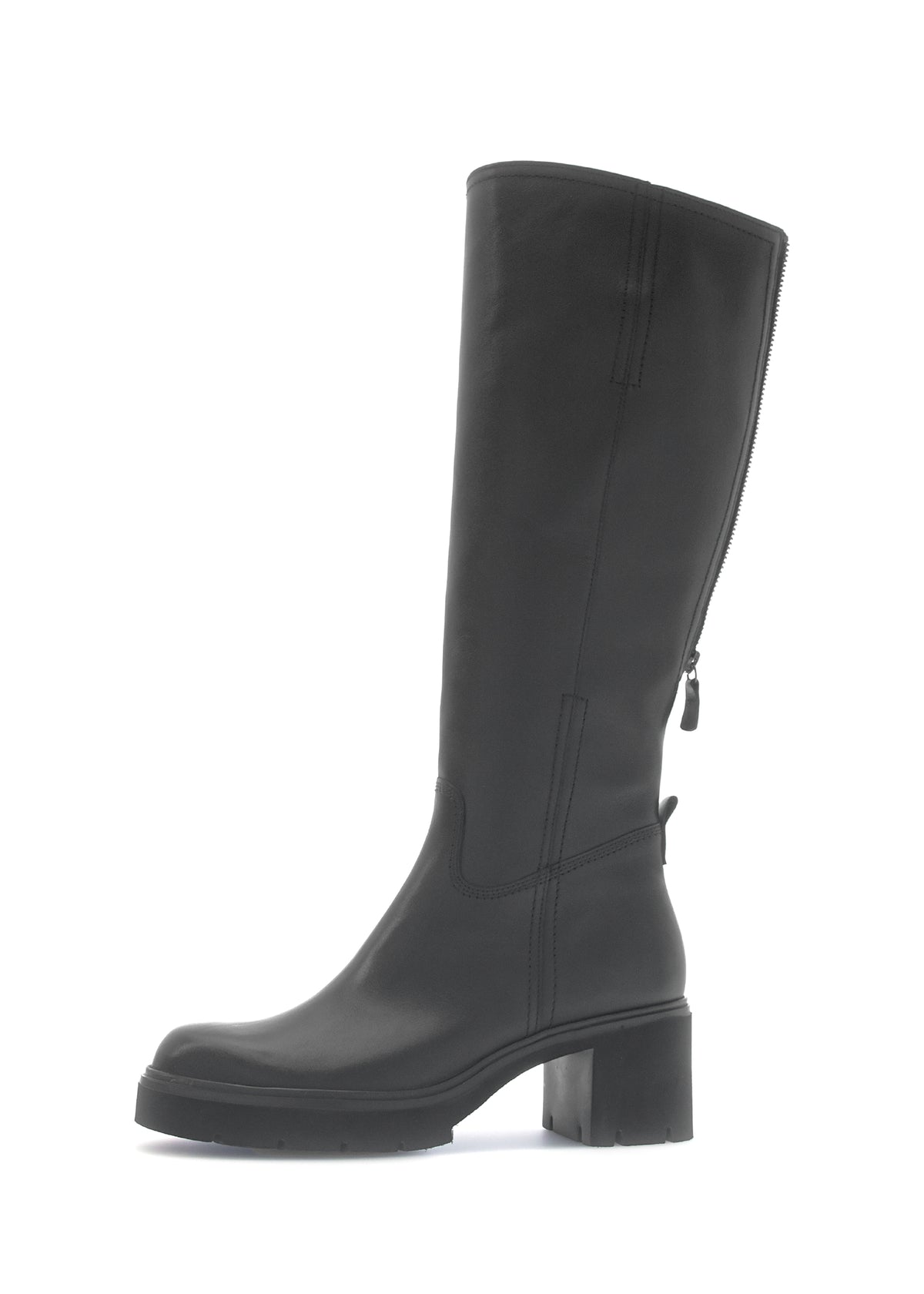 Saappaat - musta nahka, M-L-varsi