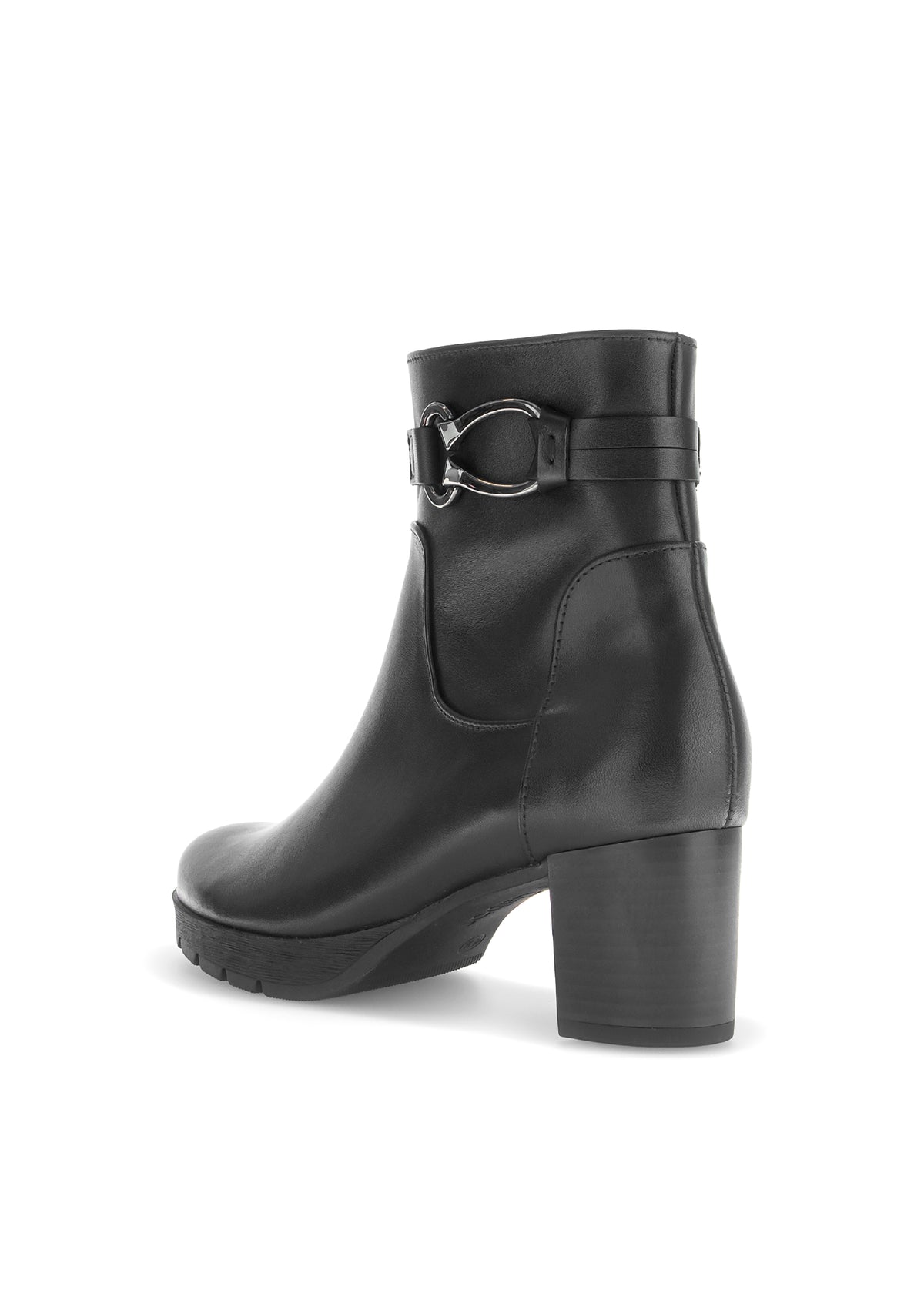 Nilkkurit tolppakorolla - musta, solkikoriste