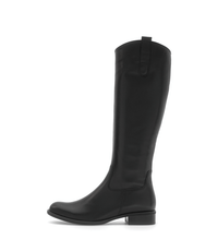 Boots - black leather, S shaft