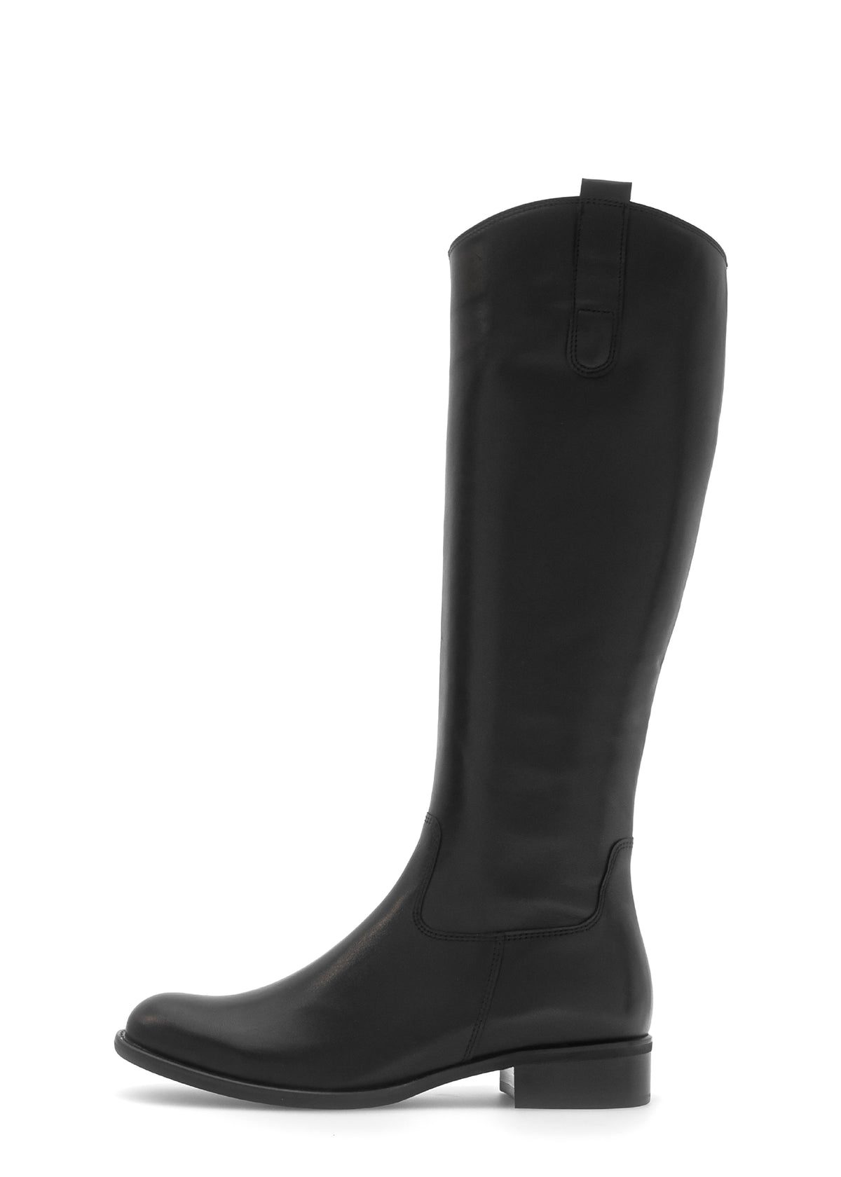 Boots - black leather, S shaft