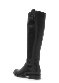 Boots - black leather, S shaft