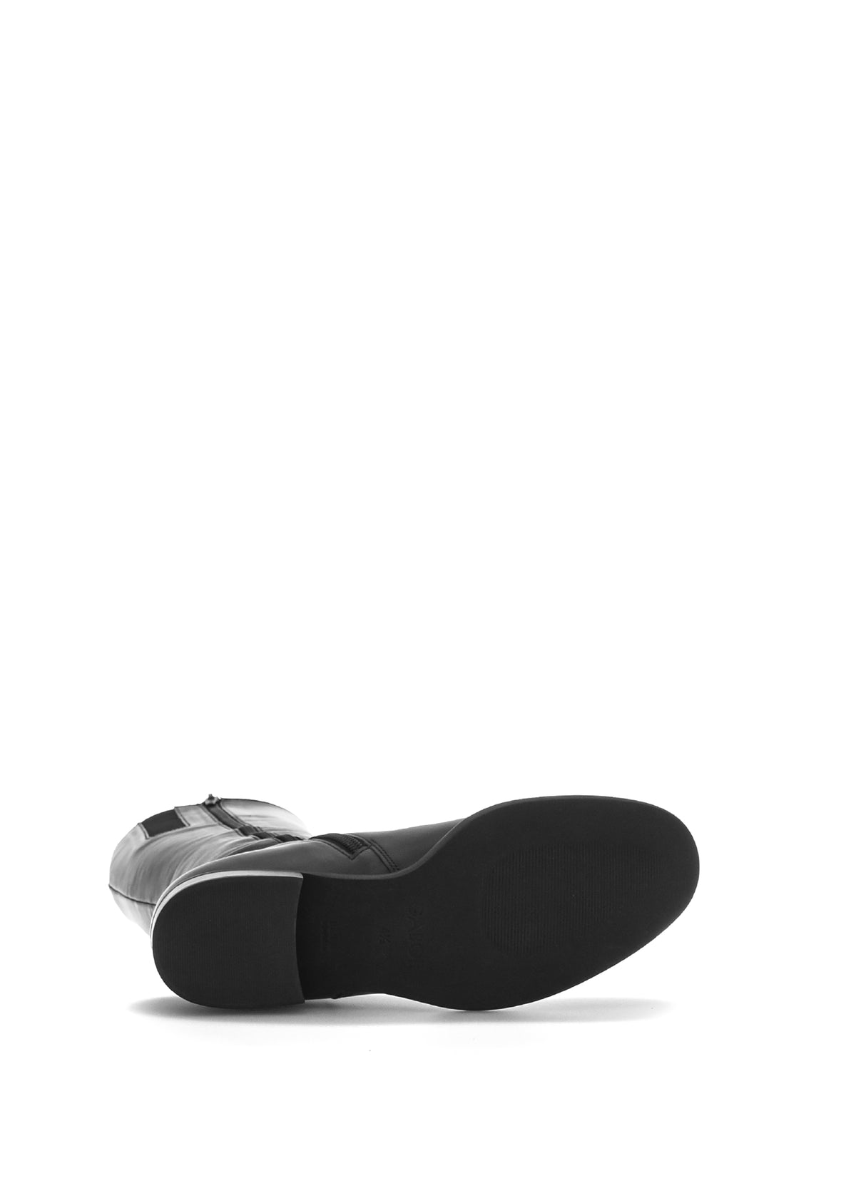 Boots - black leather, S shaft