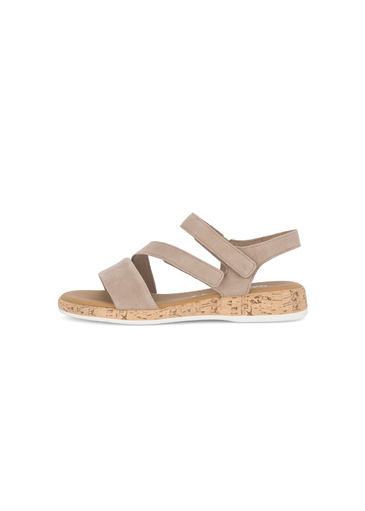 Sandals - beige leather straps