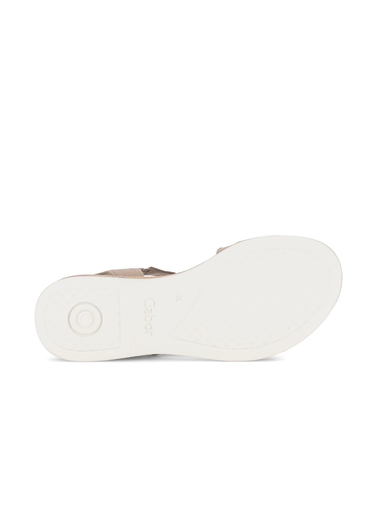 Sandals - beige leather straps