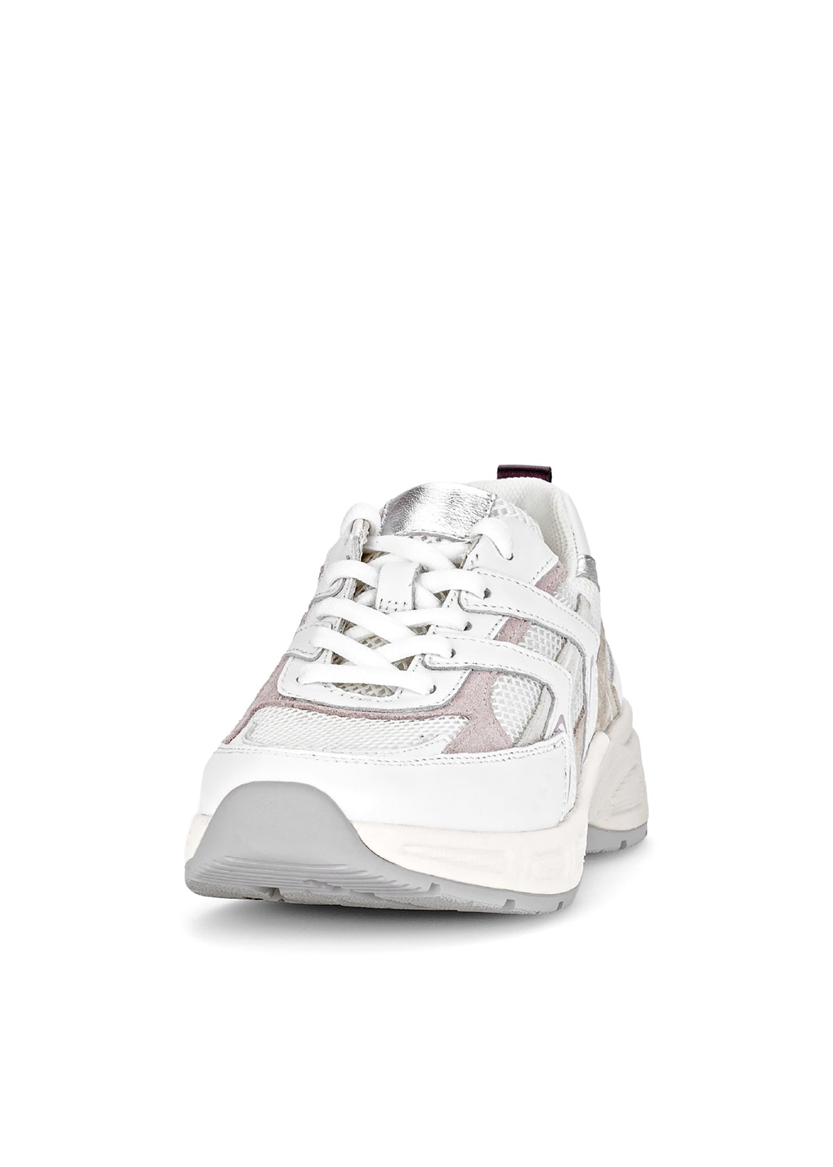 Tennarit paksummalla pohjalla - valkoinen-beige-roosa