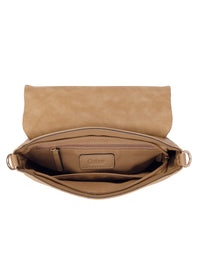 Naisten olkalaukku - Lida, ruskea