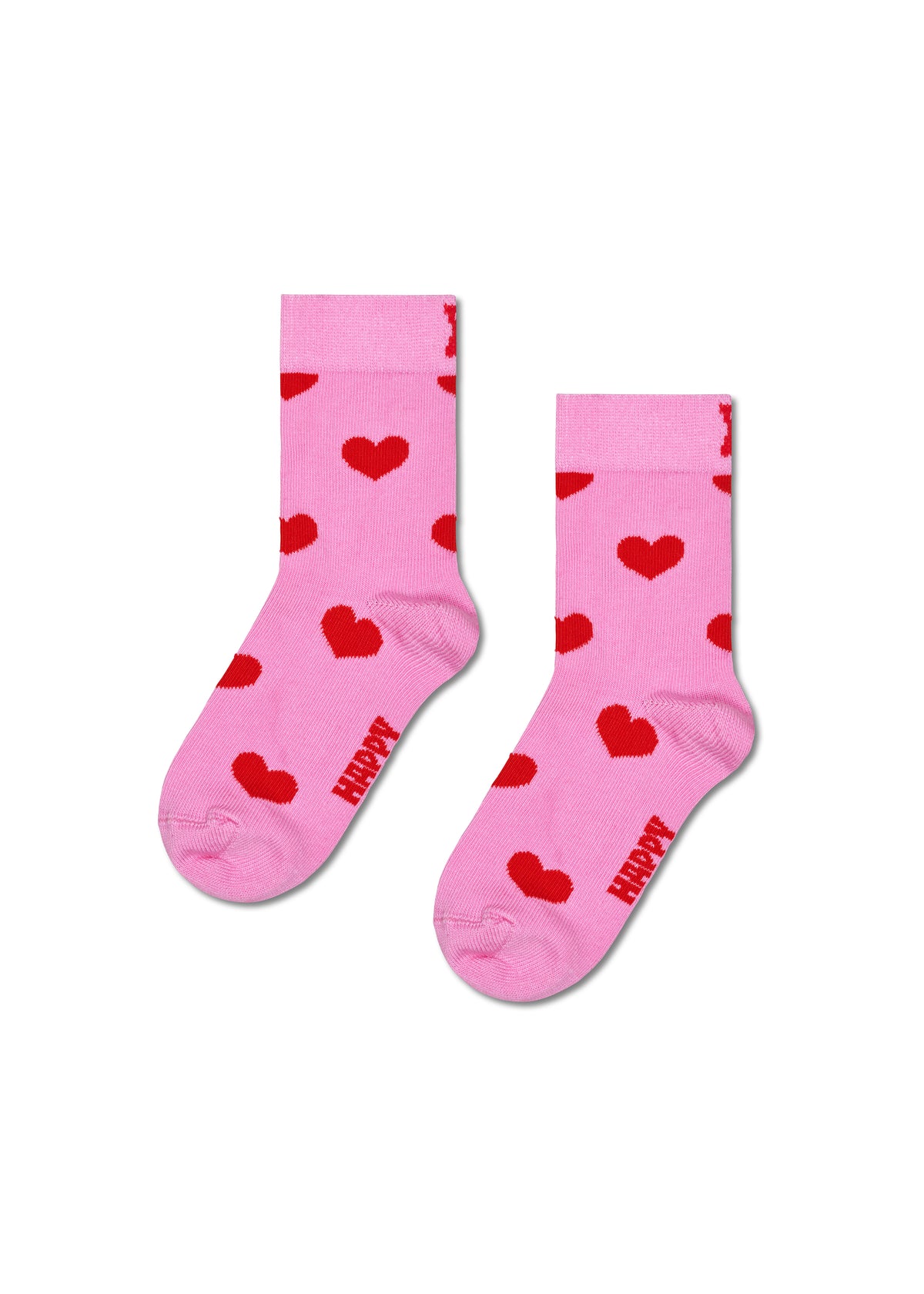 Children's socks - Heart Pink