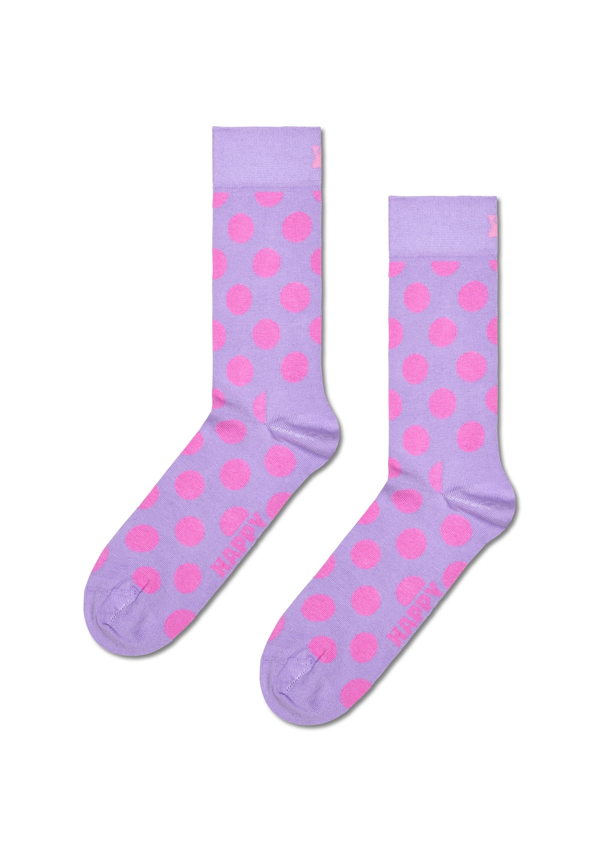Adult Socks - Big Dots Purple