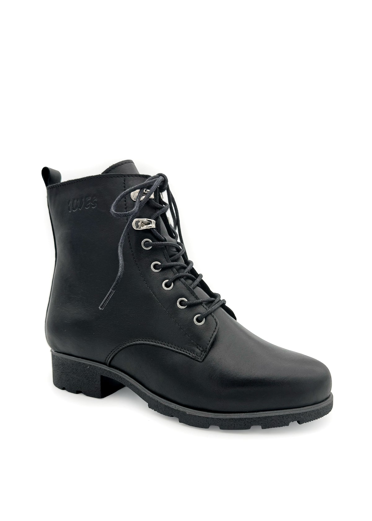 Maiharit - musta nahka, leveä lesti