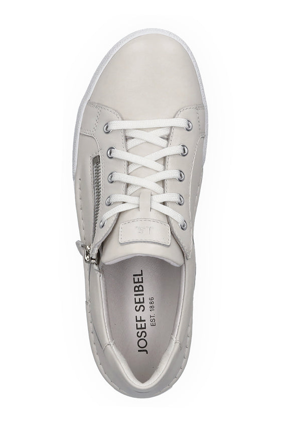 Promenadskor - krämfärgat läder, Claire 03