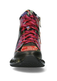 Sneaker with chunky sole - multicolored pattern, Burton