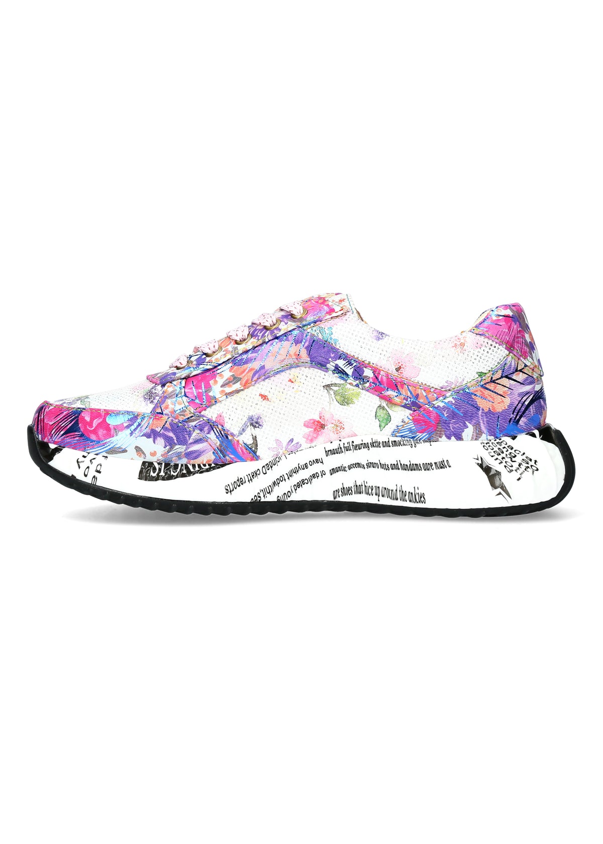Sneakers med chunky sula - flerfärgat mönster i lila nyans, Burton