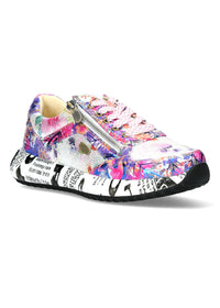 Sneakers med chunky sula - flerfärgat mönster i lila nyans, Burton