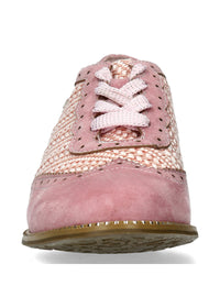 Walking shoes - Ibcihalo 18, rose-toned fabric and leather