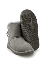 Warm winter boots - gray