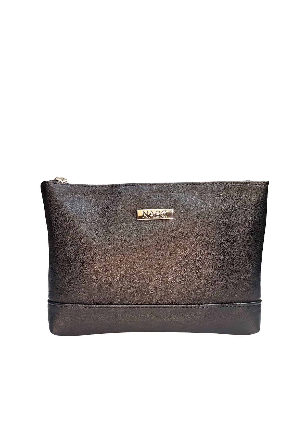 Naisten juhlalaukku - musta, ranne- ja olkahihna