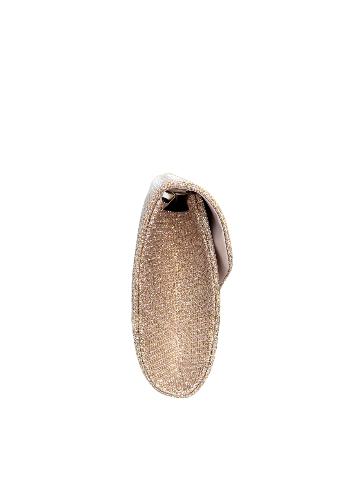 Women's Party Bag - Shimmering Champagne, Envelope Model