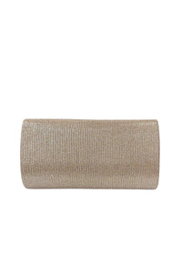 Women's Party Bag - Shimmering Champagne, Envelope Model