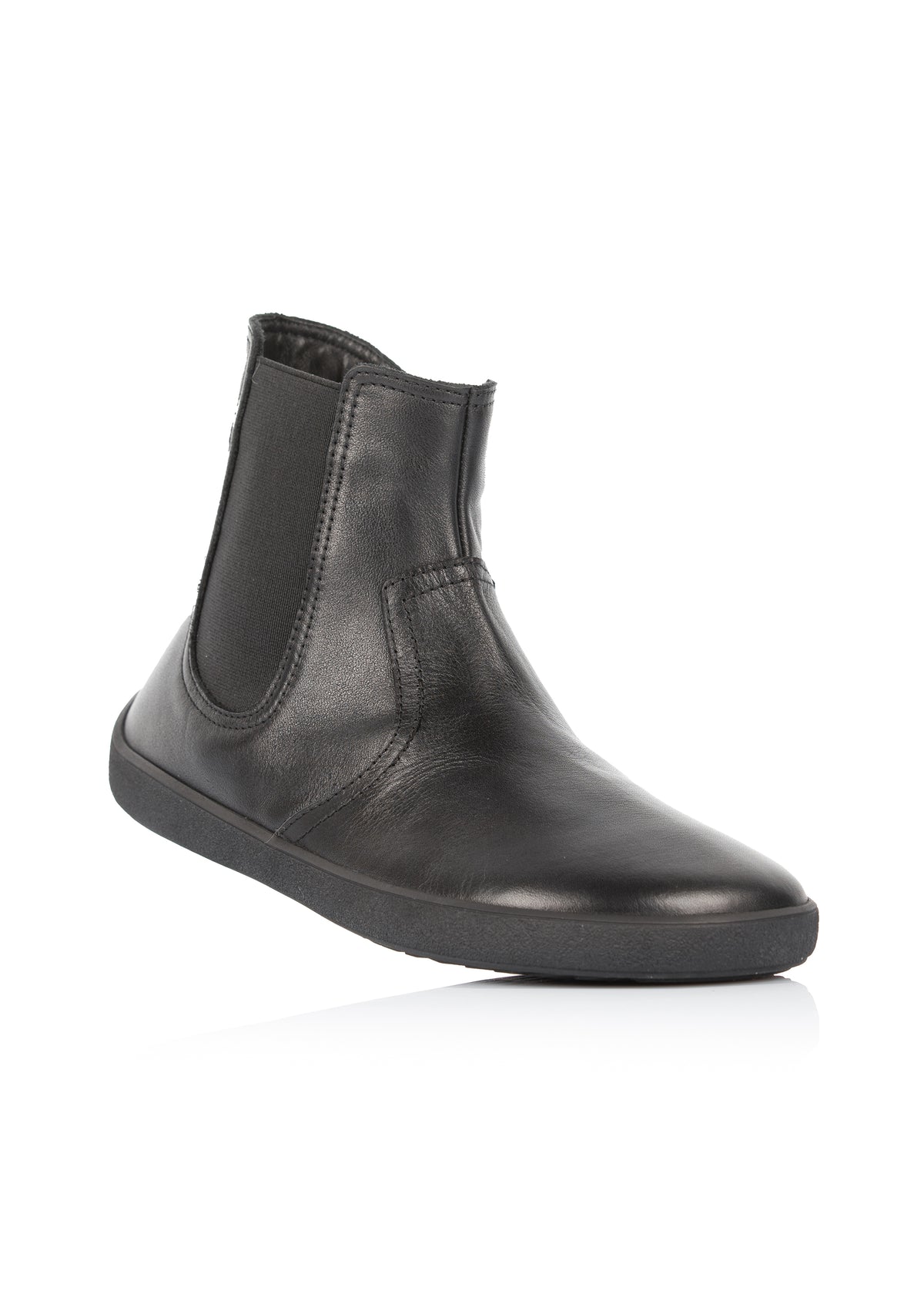 Paljasjalkakengät - Capella-chelseanilkkurit, musta nahka