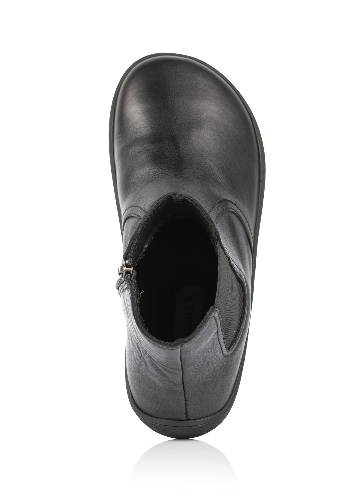 Paljasjalkakengät - Capella-chelseanilkkurit, musta nahka