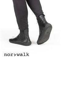 Paljasjalkakengät - Capella-chelseanilkkurit, musta nahka