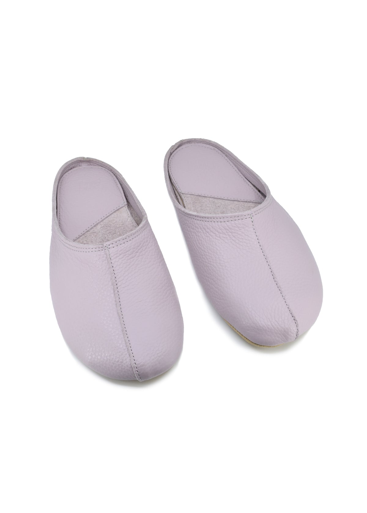 Sulbi-tohvelit - vaaleanvioletti nahka