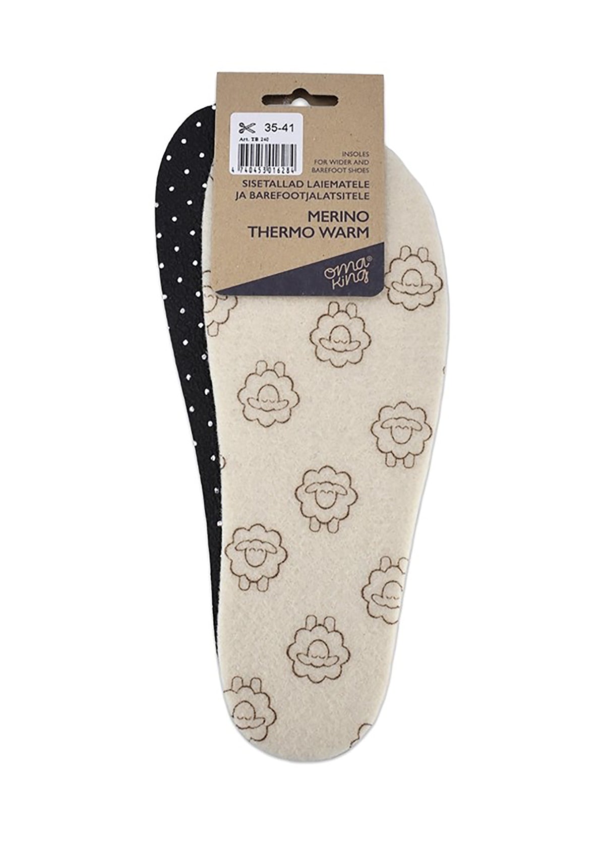 Merino Thermo Warm - leikattavat lämpöpohjalliset