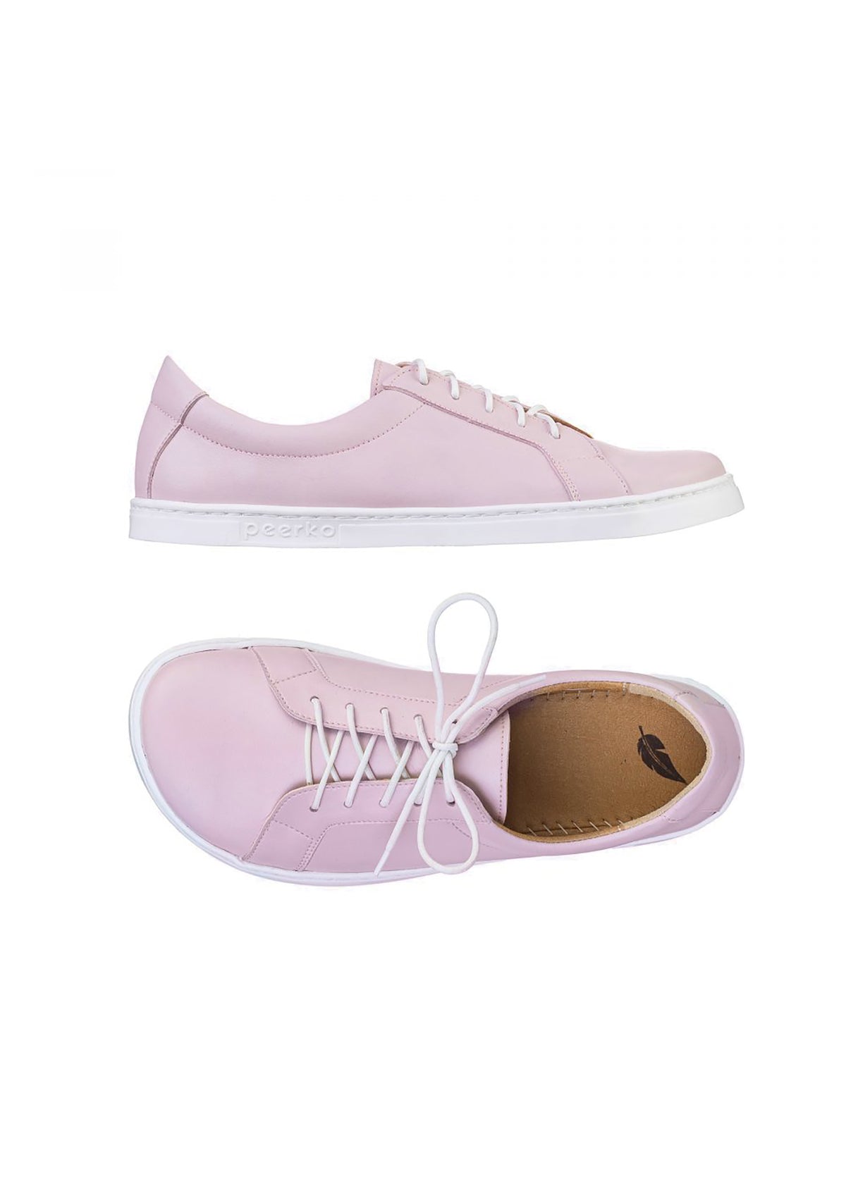 Barefoot shoes, Low-top sneakers - Classic Blossom, pink, vegan