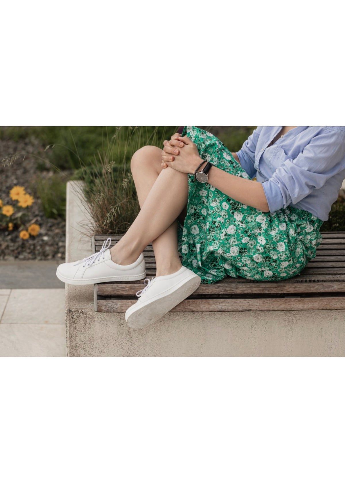 Barefoot shoes, Low-top sneakers - Classic Cloud, white, vegan