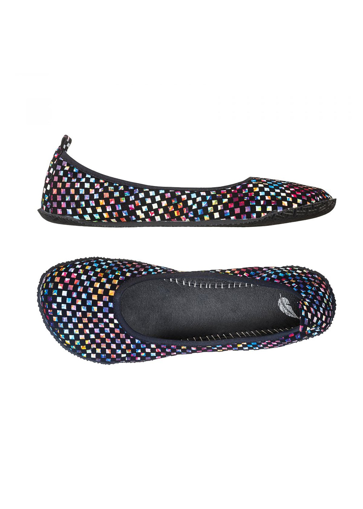 Barefoot shoes, ballerinas - Petite Joy, multicolored leather