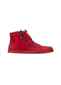 Barefoot shoes, High top sneakers - Rex Red