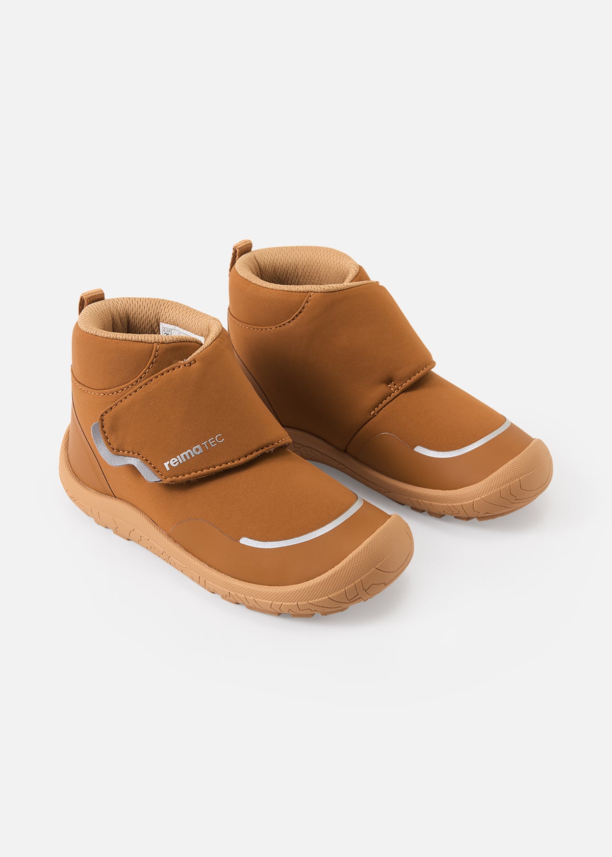 Barfotaskor med skaft – övergångsskor, ReimaTec Hyppii, Cinnamon Brown