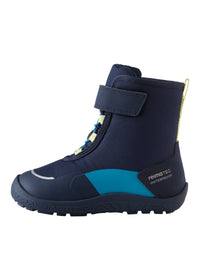 Lasten paljasjalkakengät - talvikengät, ReimaTec Talvella Kids, Navy