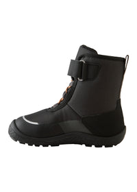 Lasten paljasjalkakengät - talvikengät, ReimaTec Talvella Kids, Black