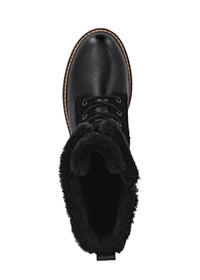 Winter shoes with friction sole - black, Remonte-TEX